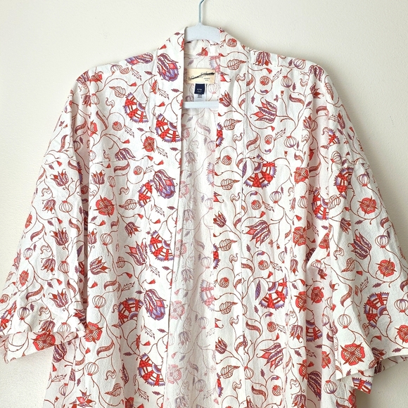 Floral Kimono Robe OSFM - Picture 3 of 6